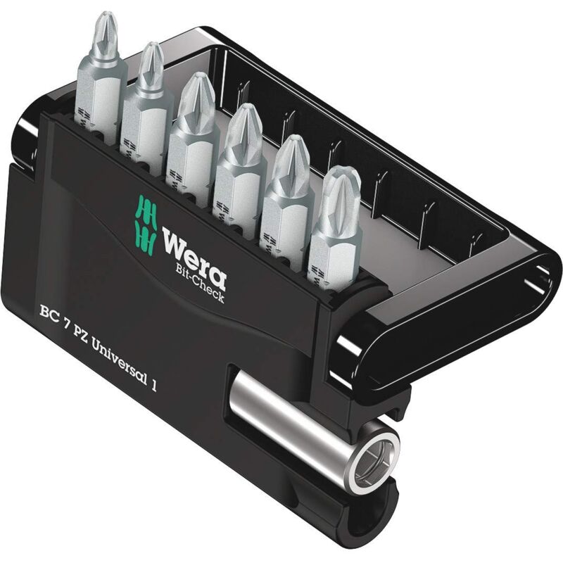 foto del prodotto 05056296001 assortimento di bit check 7 wera