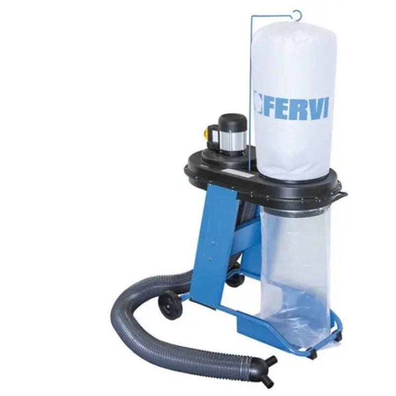 foto del prodotto 0507 aspiratore per trucioli carrellato 550 w fervi