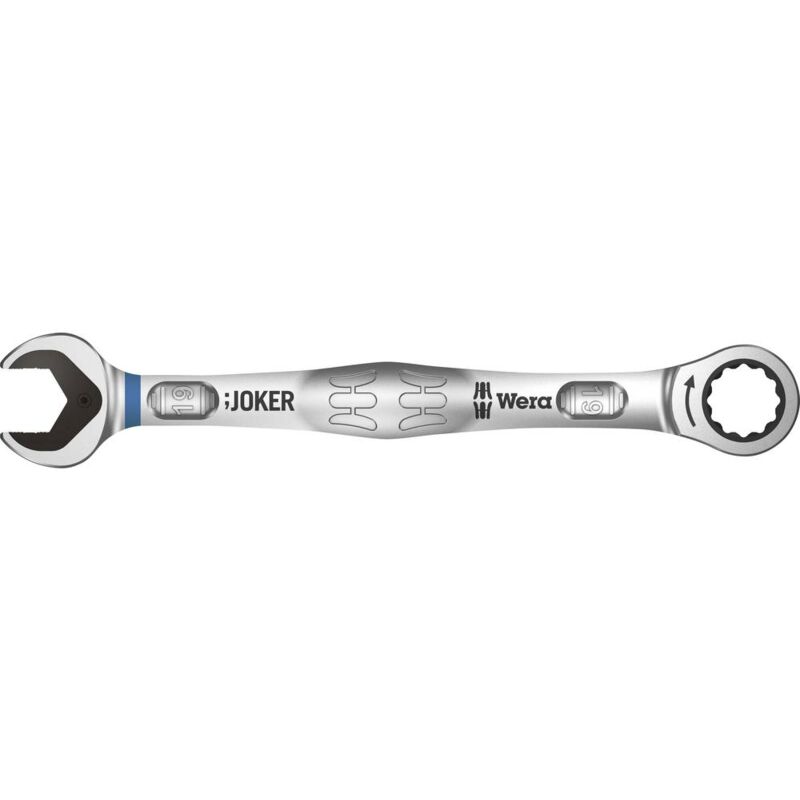 foto del prodotto 05073279001 joker chiave combinata a cricchetto misura metrica 19 mm wera