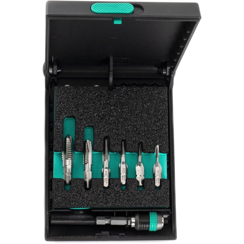 foto del prodotto 05104654001 assortimento di maschi ad inserto, silver wera