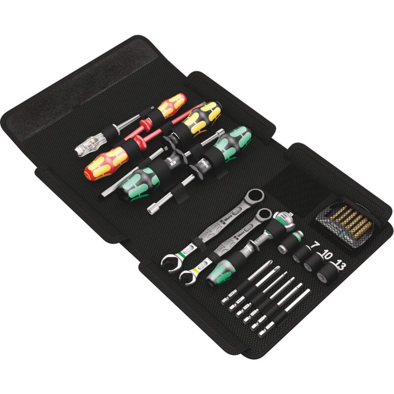 foto del prodotto 05135927001 kraftform kompakt sh 1 idro termo sanitario, set di utensili, 25 pezzi wera