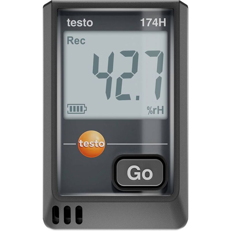 foto del prodotto 0572 1741 02 174 h data logger temperatura, registratore di dati per umidità del terreno -20 fino a 70 c 0 fino - testo