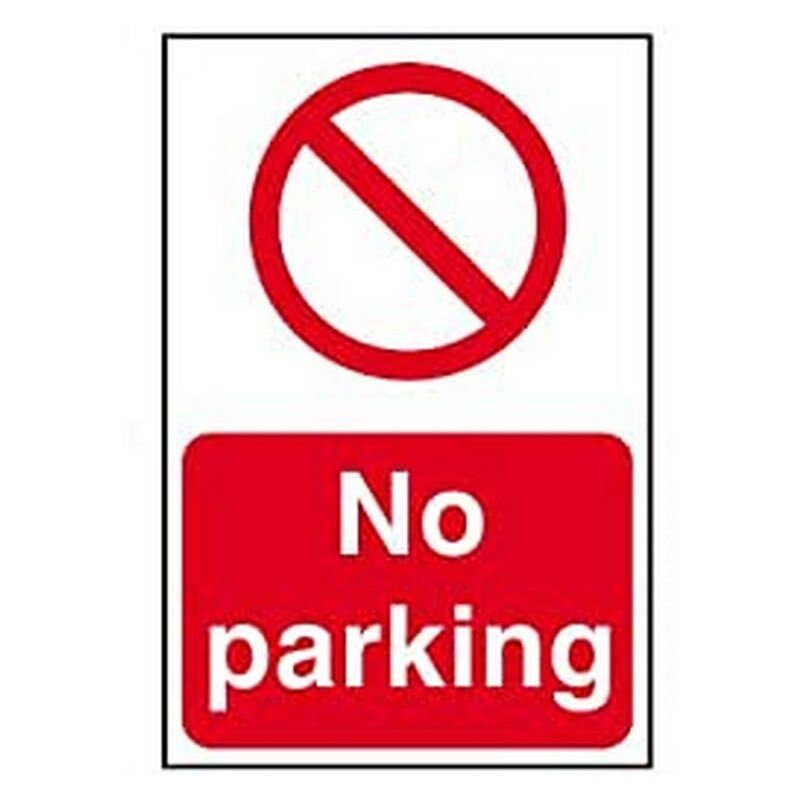immagine 0 del prodotto 0605 cartello in pvc no parking, 200 x 300 mm scan