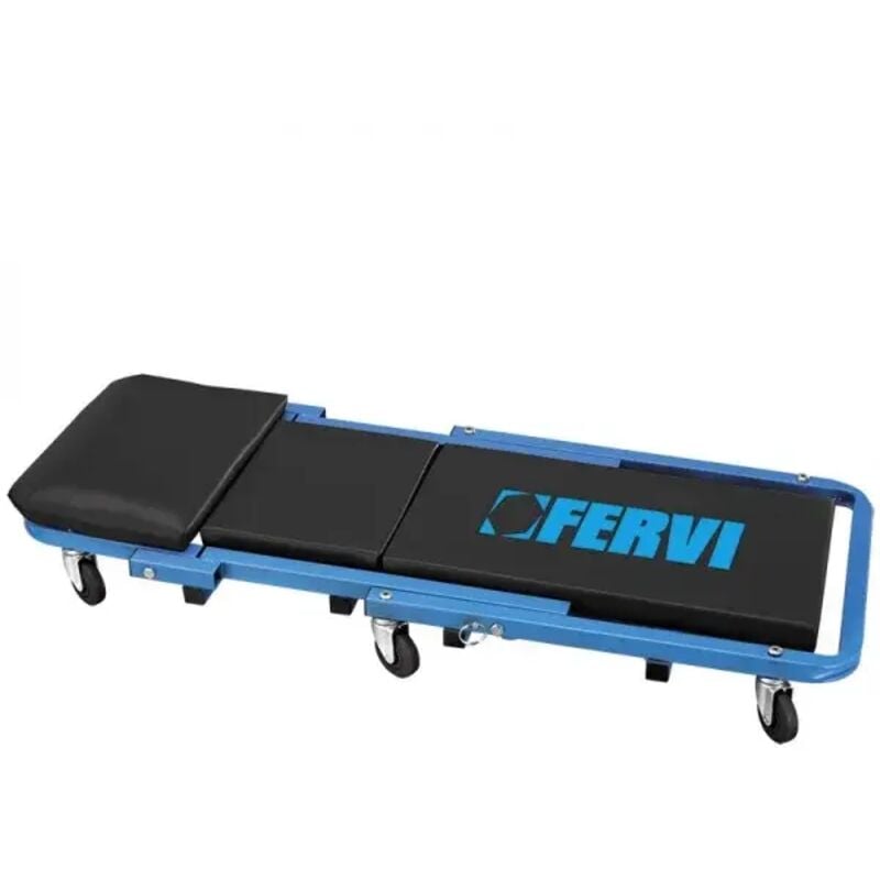 foto del prodotto 0645 ss carrello sgabello sottoauto 2 in 1 fervi