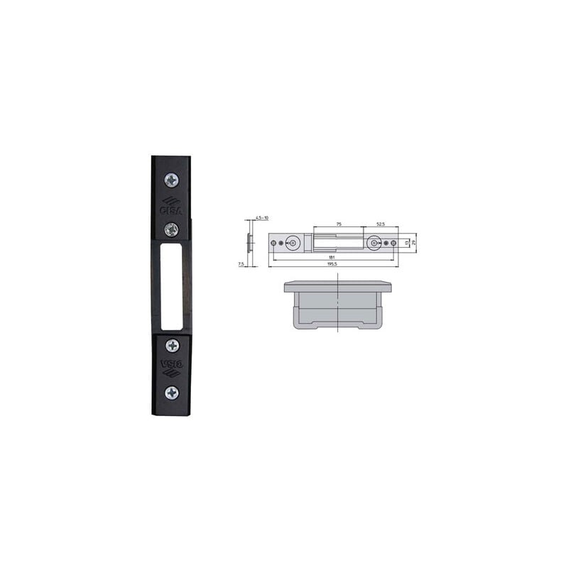foto del prodotto 06465 52 0 contropiastra met regol cisa