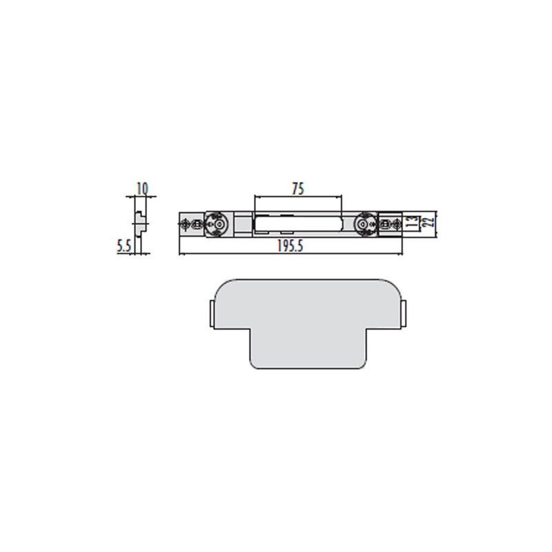 foto del prodotto 06465 72 0 contropiastra met regol cisa