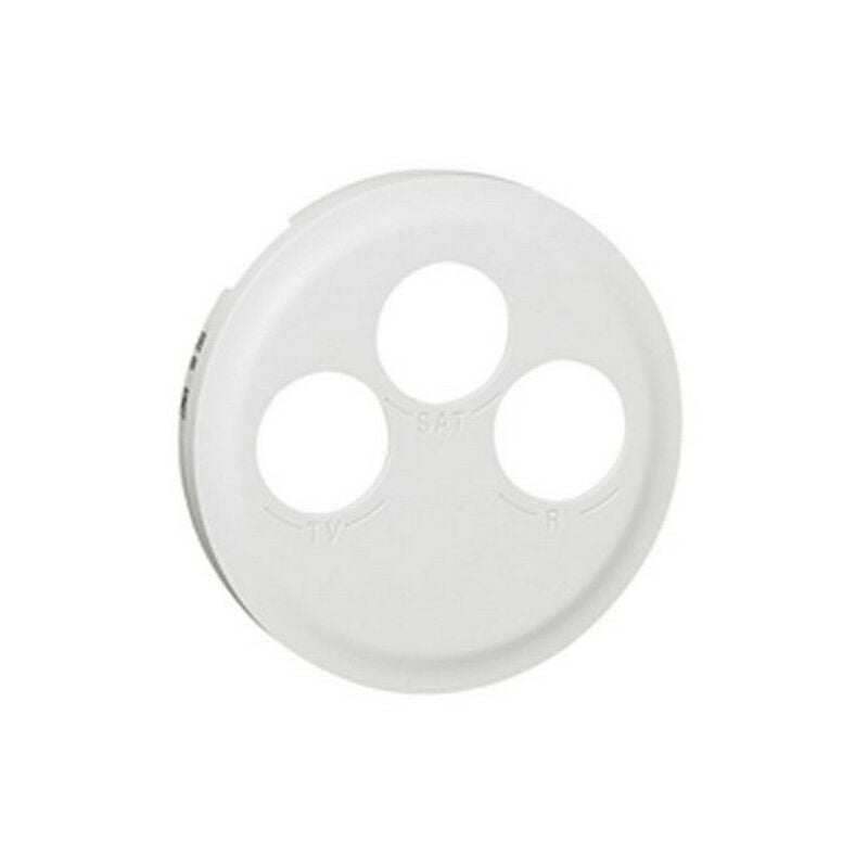 foto del prodotto 068285 coprimozzo c liane presa tv r sat bianco legrand