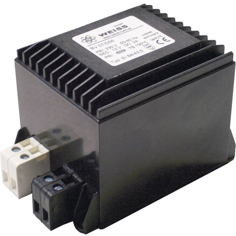 foto del prodotto 07 060 alimentatore compatto 1 x 230 v 1 x 12 v dc 60 w 5 a weiss elektrotechnik