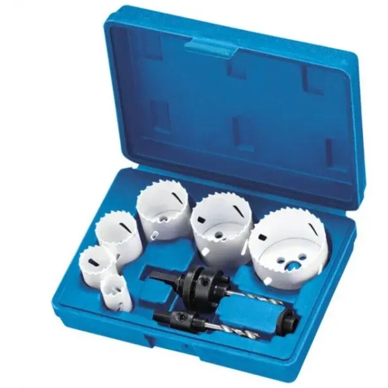 foto del prodotto 0712 002 assortimento seghe a tazza 9 pz. fervi