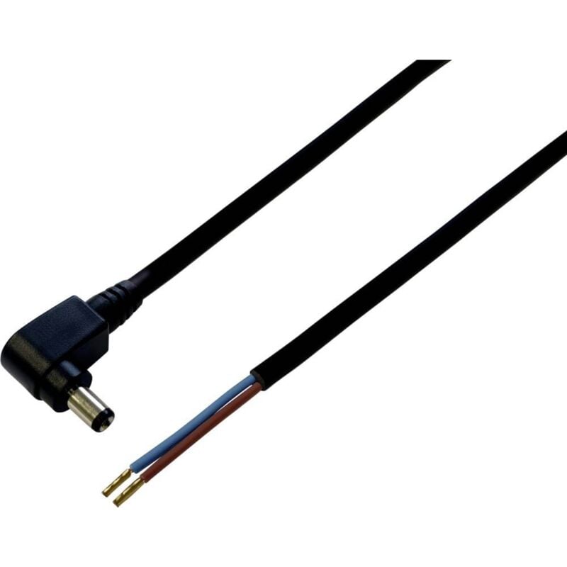 foto del prodotto 072055 cavo per bassa tensione spina a bassa tensione estremit aperta 5.5 mm 2.5 mm 2.00 m 1 pz. bkl electronic