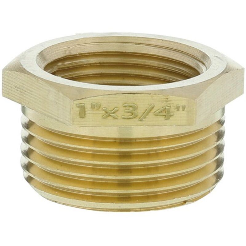 foto del prodotto 07271-20 ottone raccordo filettato di riduzione 33,25 mm 1 ag, 24,2 mm 3 4 fi - gardena