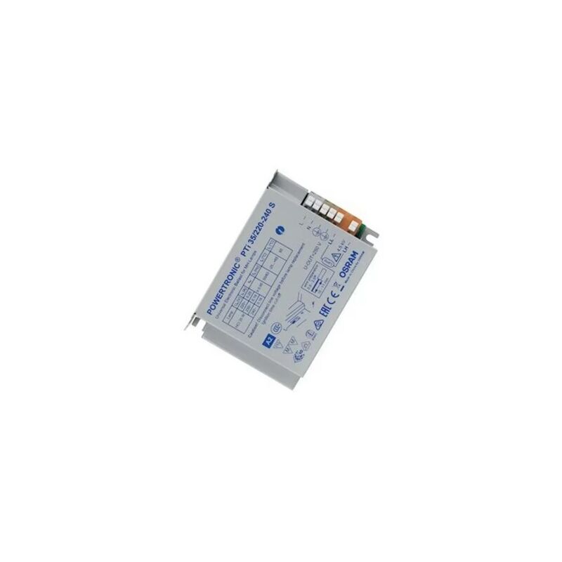 foto del prodotto 073112 ballast pti 35 220 240 s per lampade mh osram