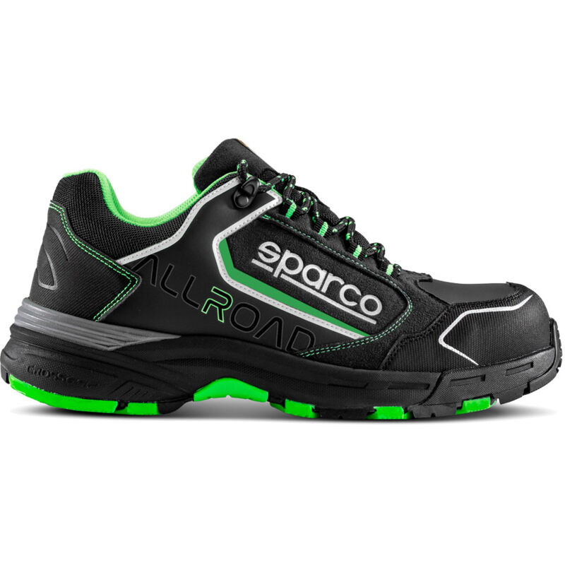 foto del prodotto 07528nrvf scarpa antinfortunistica baku esd s3s sr fo hro nero verde 45 sparco