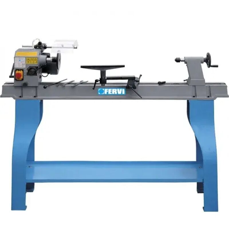 foto del prodotto 0758 tornio per legno 370 mm fervi