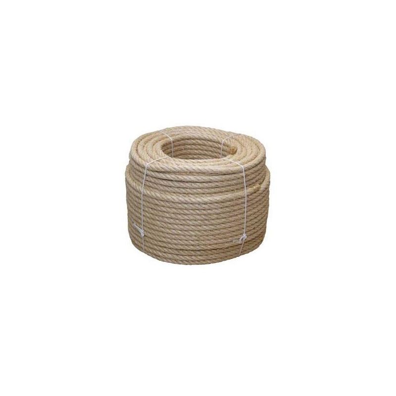 foto del prodotto 08101058 cuerda de sisal de 4 cabos, 8 mm x 100 m cofan