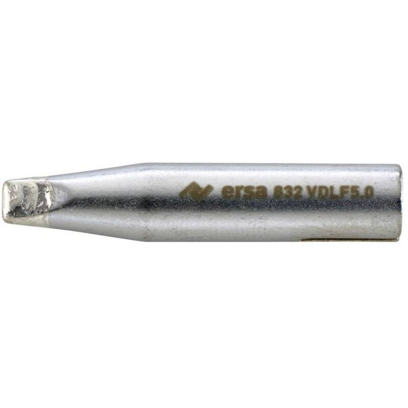 foto del prodotto 0832vdlf punta di saldatura forma a scalpello, dritta dimensione punta 5 mm contenuto 1 pz. ersa