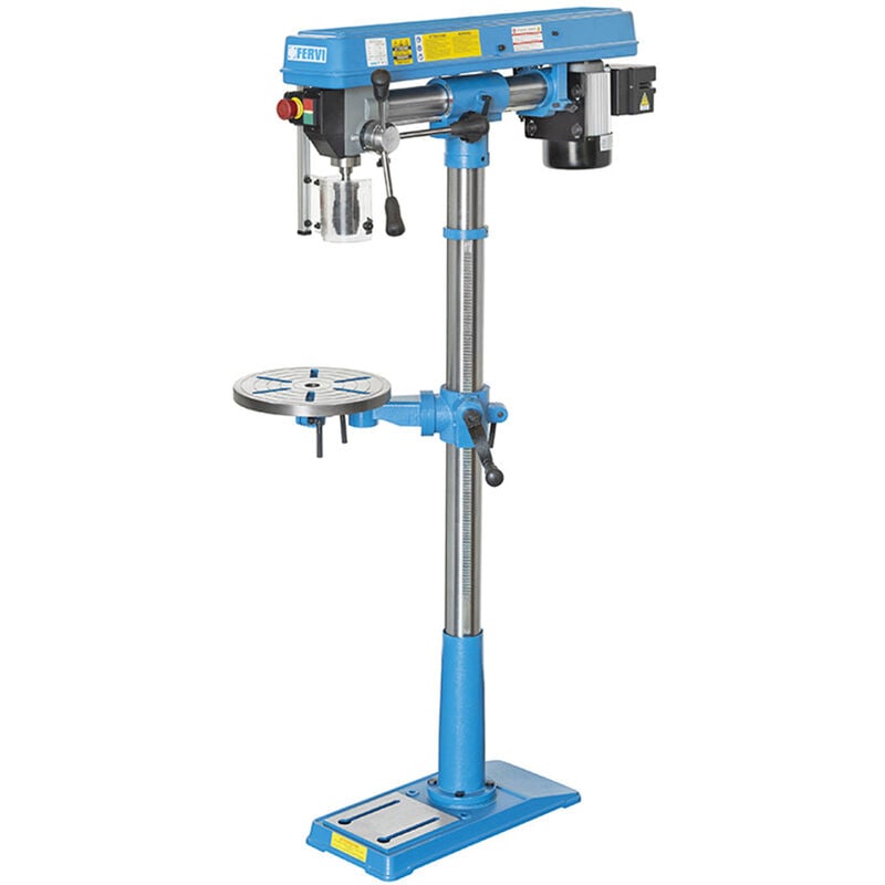 foto del prodotto 0857 trapano a colonna radiale 230 v fervi