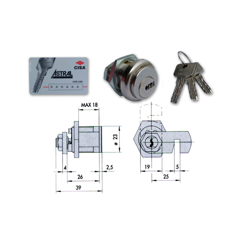 foto del prodotto 0a410 00 0 cil astral speciale cisa