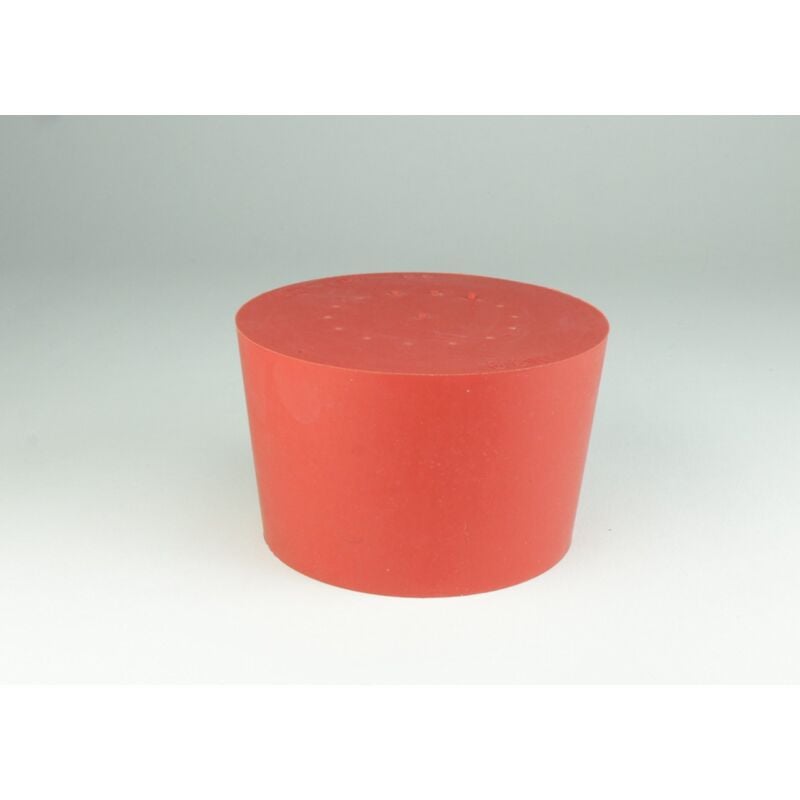 foto del prodotto 1 1028 tappo di gomma, 70 mm x 60 mm, 50 mm di altezza, rosso neolab