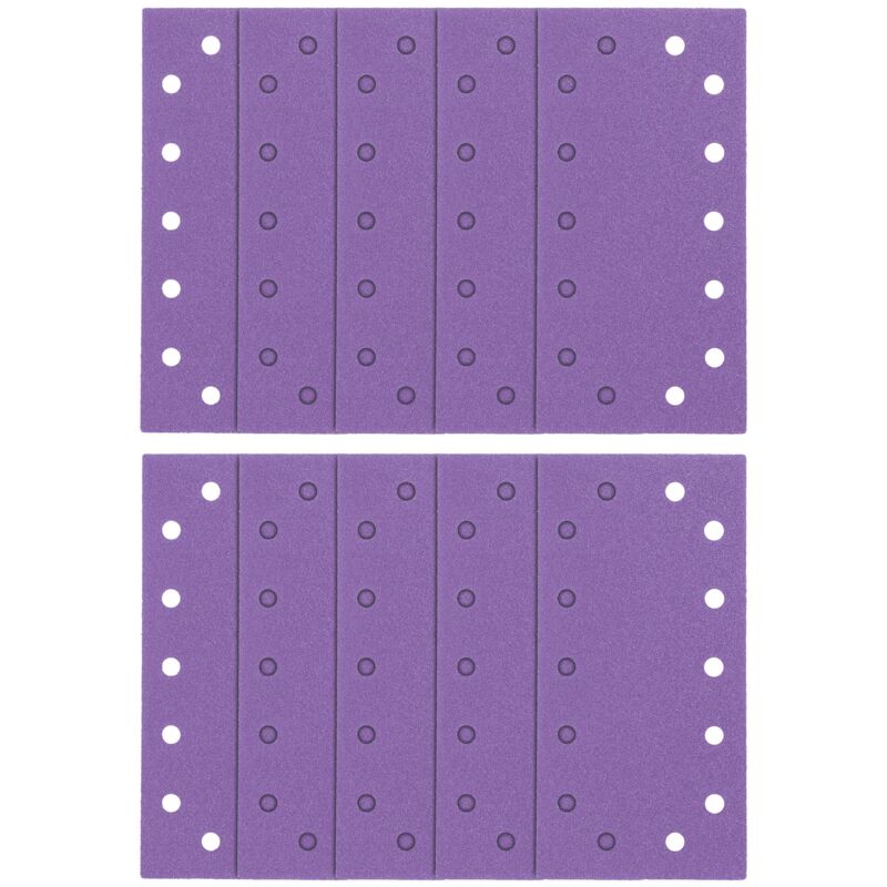 foto del prodotto 1 2 foglio abrasivo zirconium 115 x 230 mm 60 grana, ab hlf 60z, confezione da 10 trend