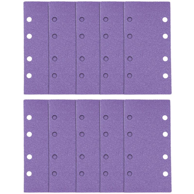 foto del prodotto 1 3 foglio abrasivo zirconium 93 mm x 185 mm 80 grana, ab thd 80z, confezione da 10 trend