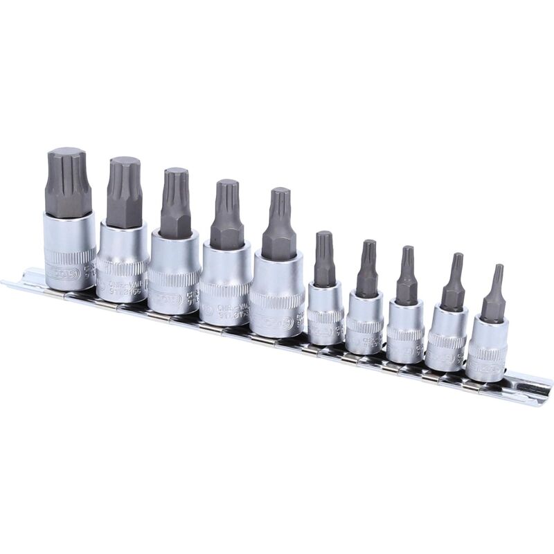 foto del prodotto 1 4 3 8 serie di bussole p.viti torxplus,10 pzip10 ip60