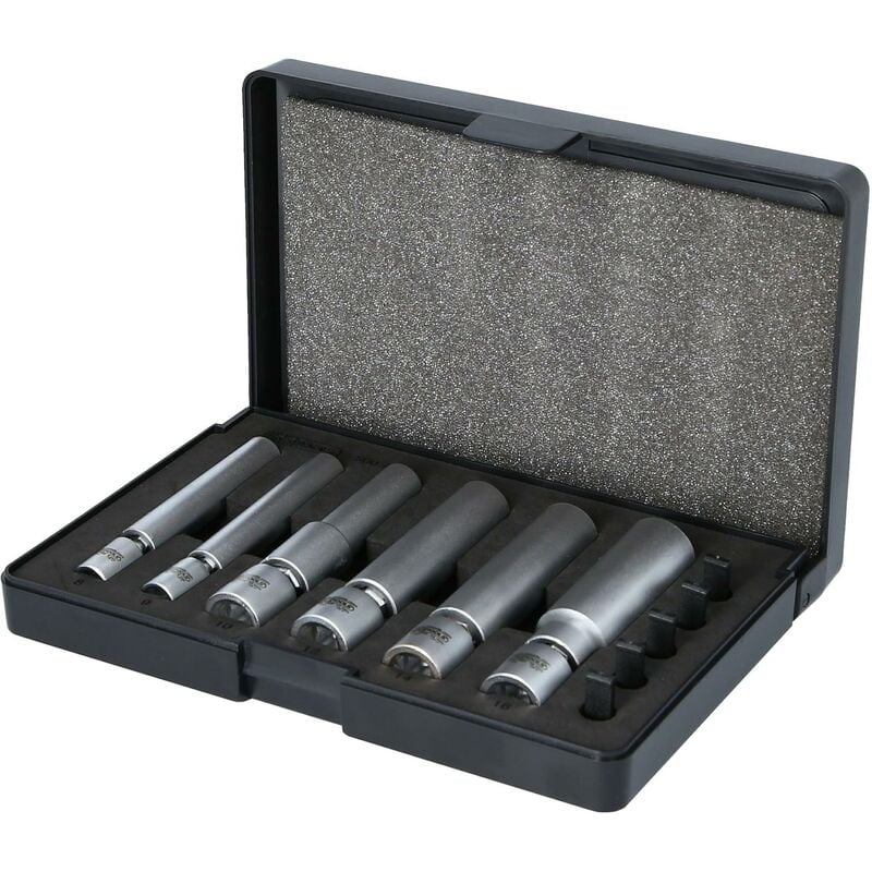 foto del prodotto 1 4 3 8 set di bussole speciali per candelette e candele con snodo, 11 pz