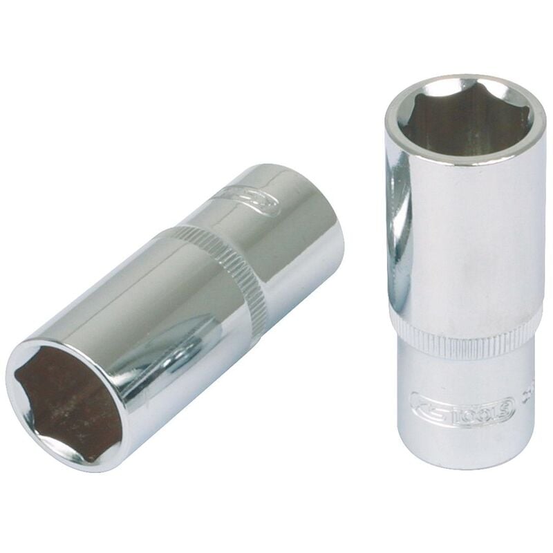 foto del prodotto 1 4 bussola esagonale chrome lunga,13mm