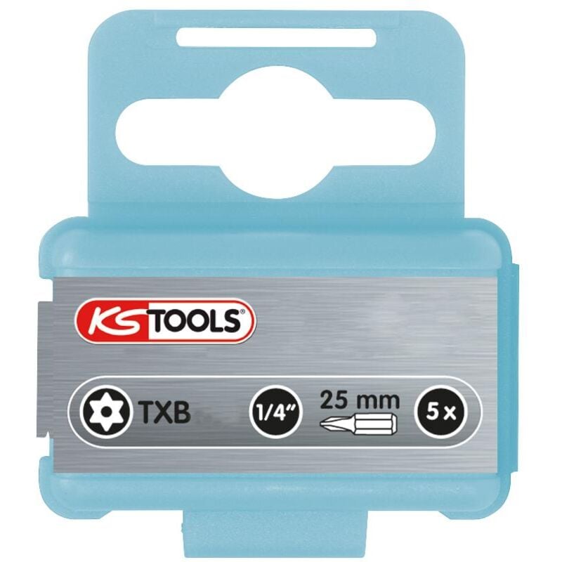 foto del prodotto 1 4 inserto p.viti torx c.foro inox,tb40,25mm,cf.da 5