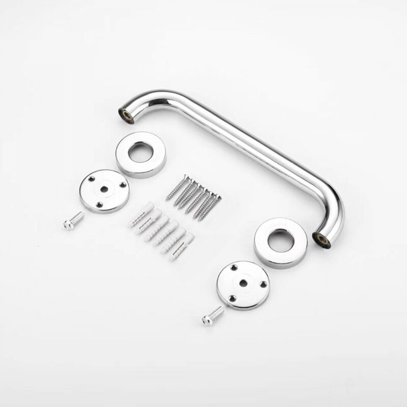 foto del prodotto 1 barra di sostegno in acciaio inox per vasca da bagno, maniglia per wc, wc per anziani disabili bambini incinte, 40 cm