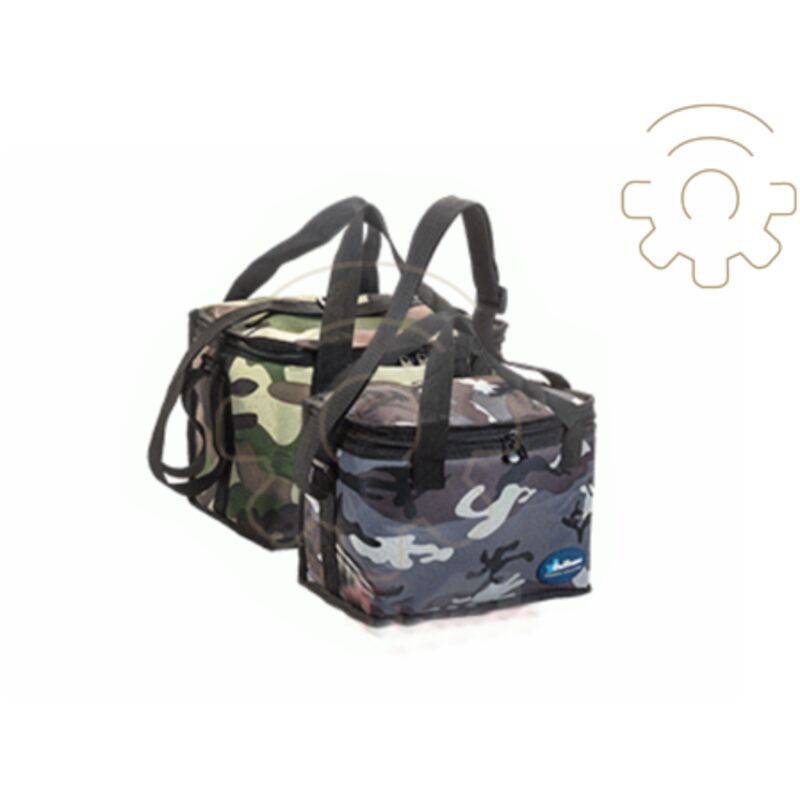 foto del prodotto 1 borsa termica militare 22 lt rivestimento esterno tessuto poliestere 600 d rivestimento interno alluminio riflettente