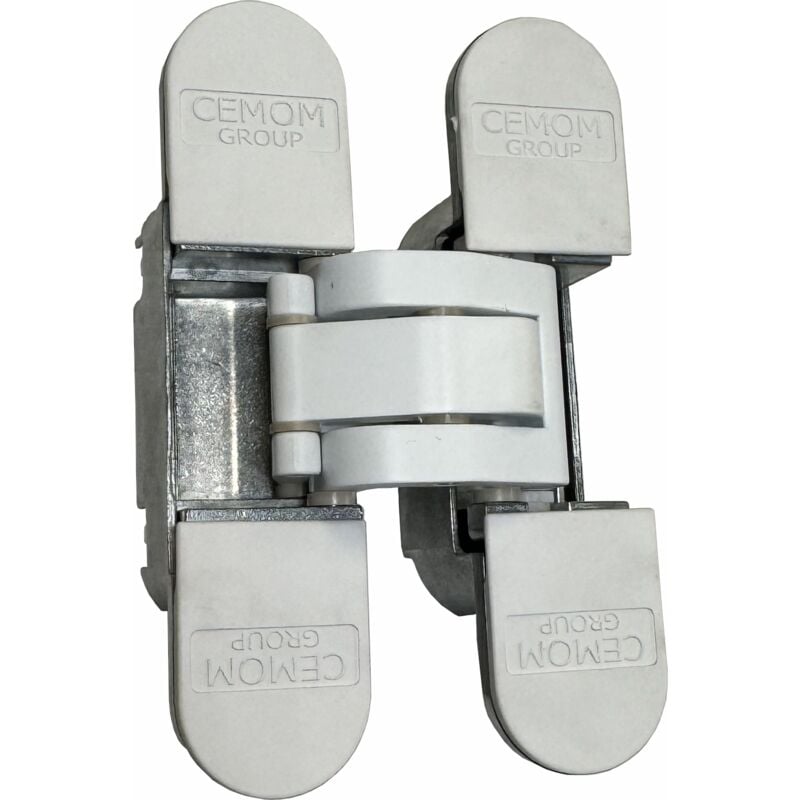 foto del prodotto 1 cerniera invisibile estetic 80 a hp cemom moatti 111,5 mm reversibile. bianco