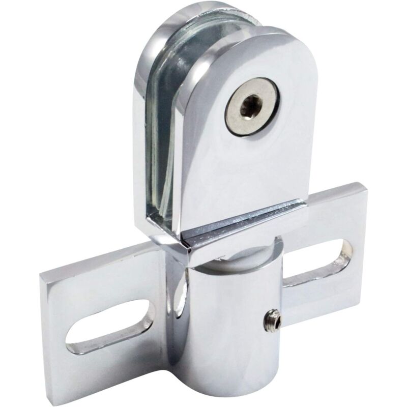 foto del prodotto 1 cerniera pivotante per porta doccia in vetro bebusingoto
