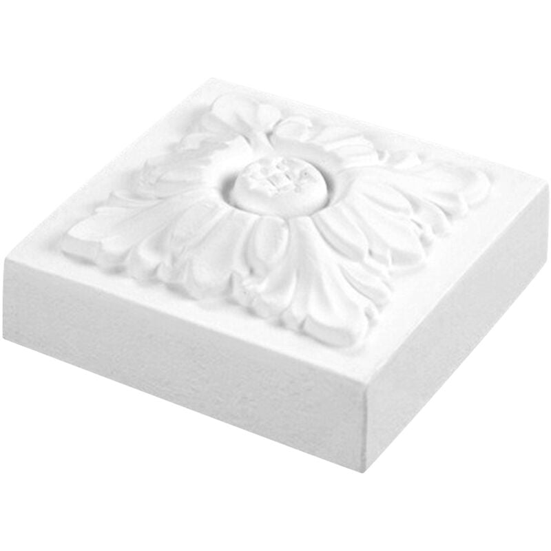 foto del prodotto 1 elemento decorativo cornice della porta angolo pu antiurto 97x97mm d408