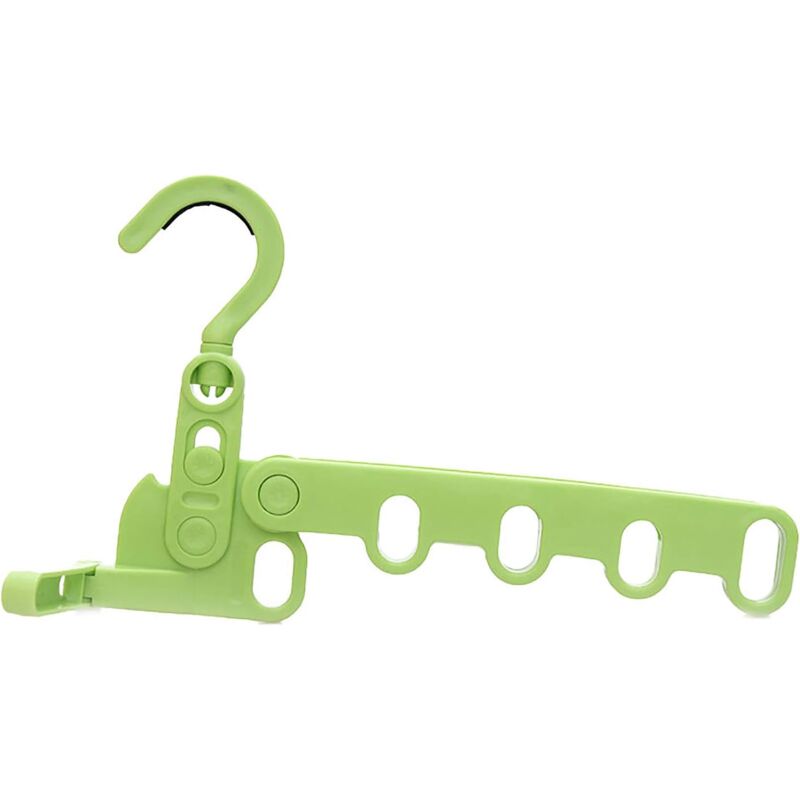 foto del prodotto 1 foldable, rotating, non slip coat rack with 5 holes for laundry room, bathroom, bedroom green 