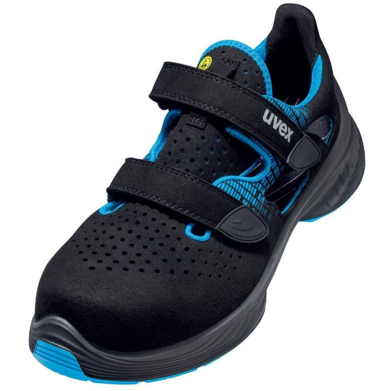 foto del prodotto 1 g2 6828944 sandali di sicurezza s1 taglia delle scarpe eu 44 blu, nero 1 paio a uvex