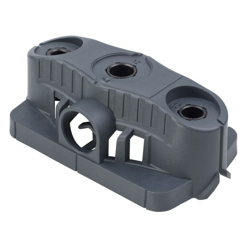 foto del prodotto 1 guida mobile per punte cilindriche, forstner e portainserti 4686000 wolfcraft