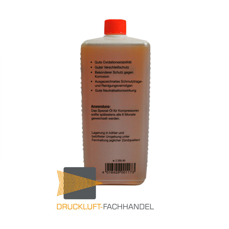 foto del prodotto 1 l olio speciale per compressori a pistoni prebena