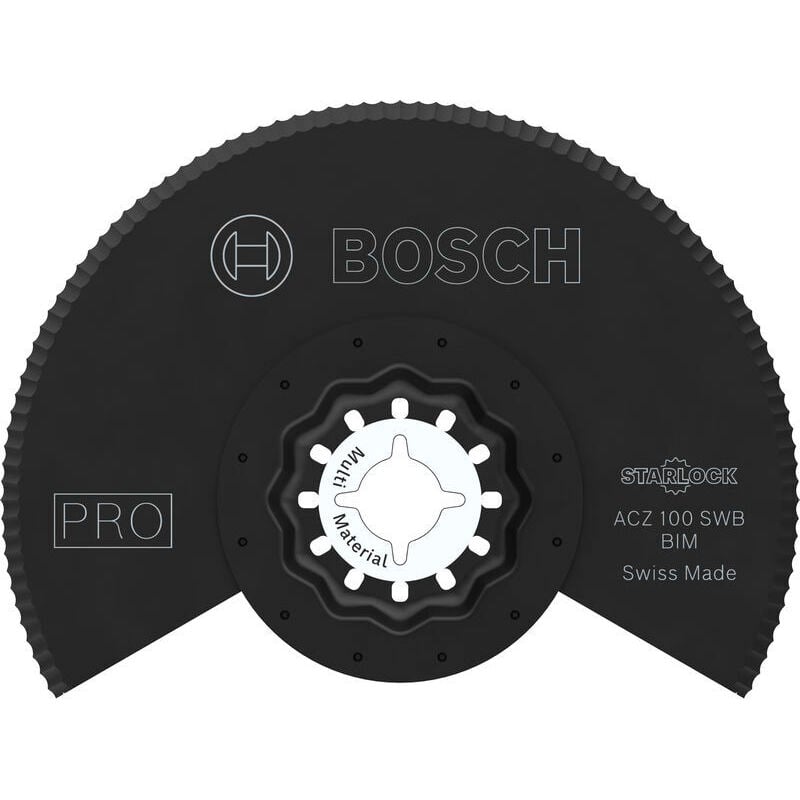 foto del prodotto 1 lama multimateriale acz 100 swb per utensili multifunzione per feltro per tetti, polistirolo ps, diametro 100 mm, utensile multifunzione