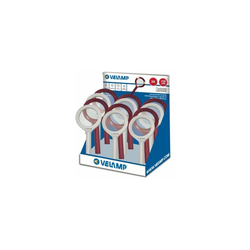 foto del prodotto 1 lente d ingrandimento led colore assortita velamp