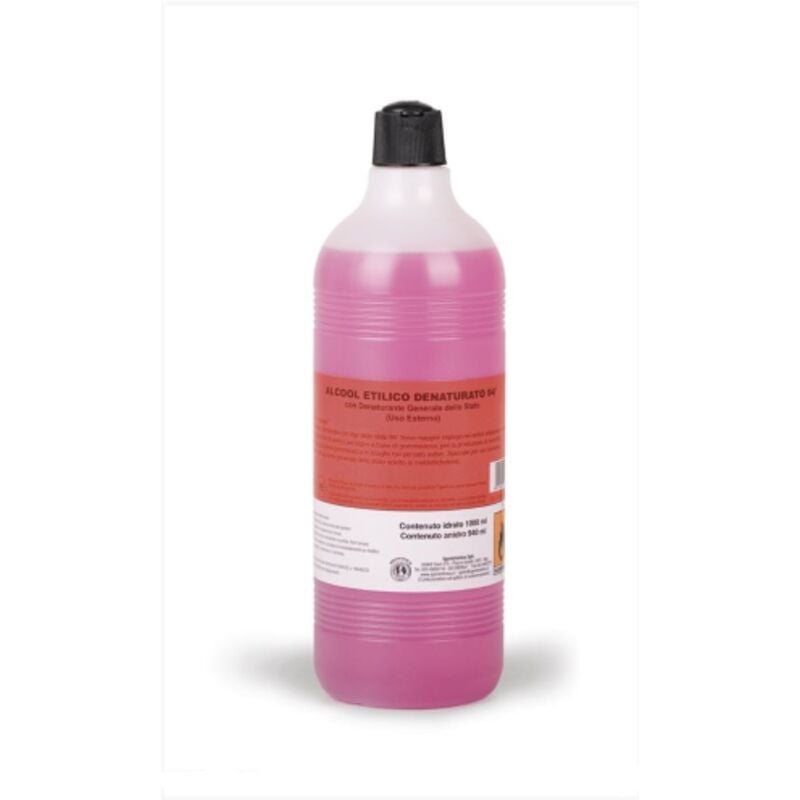 foto del prodotto 1 lt di alcool etilico denaturato 94 certificato disinfettante igienizzante un litro