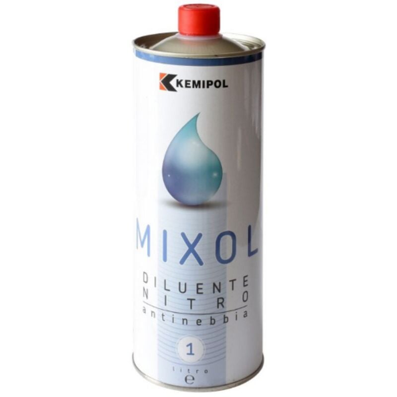 foto del prodotto 1 lt di mixol diluente nitro antinebbia solvente per smalto vernice pittura