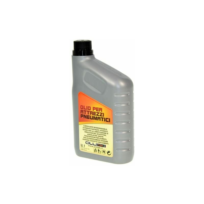 foto del prodotto 1 lt olio lubrificante per attrezzi pneumatici utensili potatura aria compressa