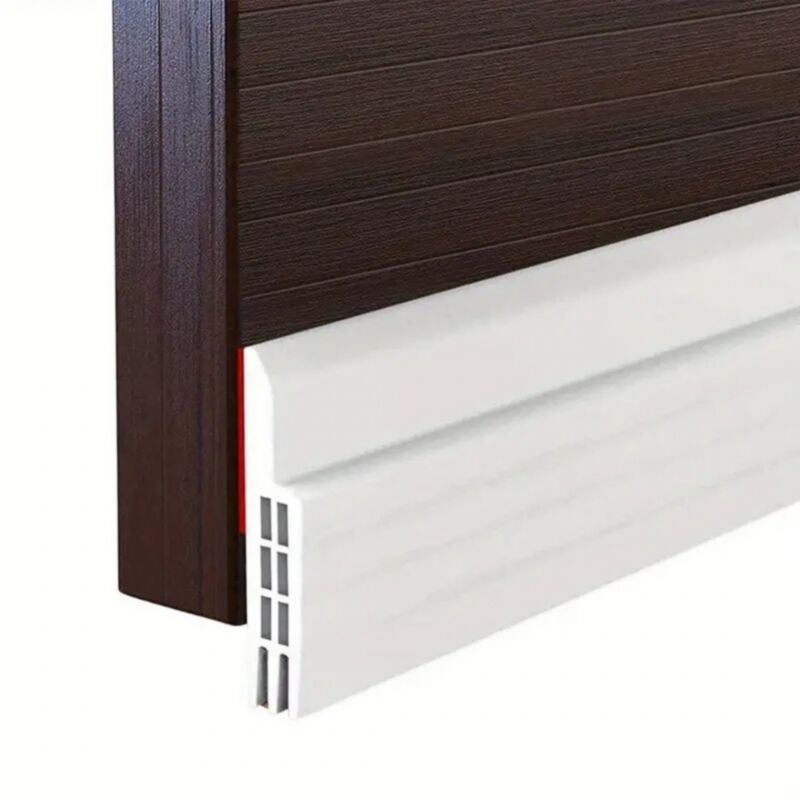 foto del prodotto 1 m, fondo porta bianco e guarnizione porta nuovo fondo porta isolato di facile installazione , ideale per la protezione termica, acustica e