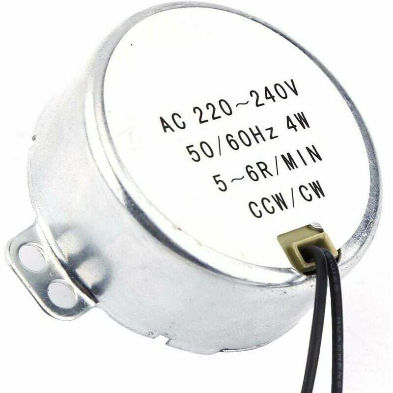 foto del prodotto 1 motore sincrono elettrico 220 240 v ca 4 w cw ccw 5 6 giri min 