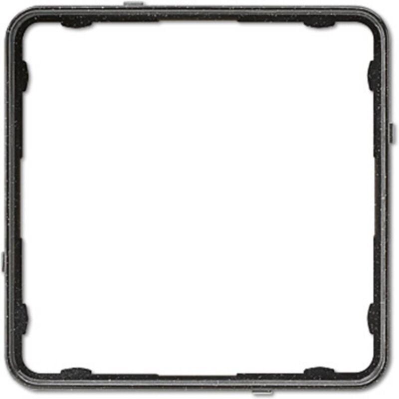 foto del prodotto 1 parte telaio di copertura nero cdp81swm 1 pz. jung