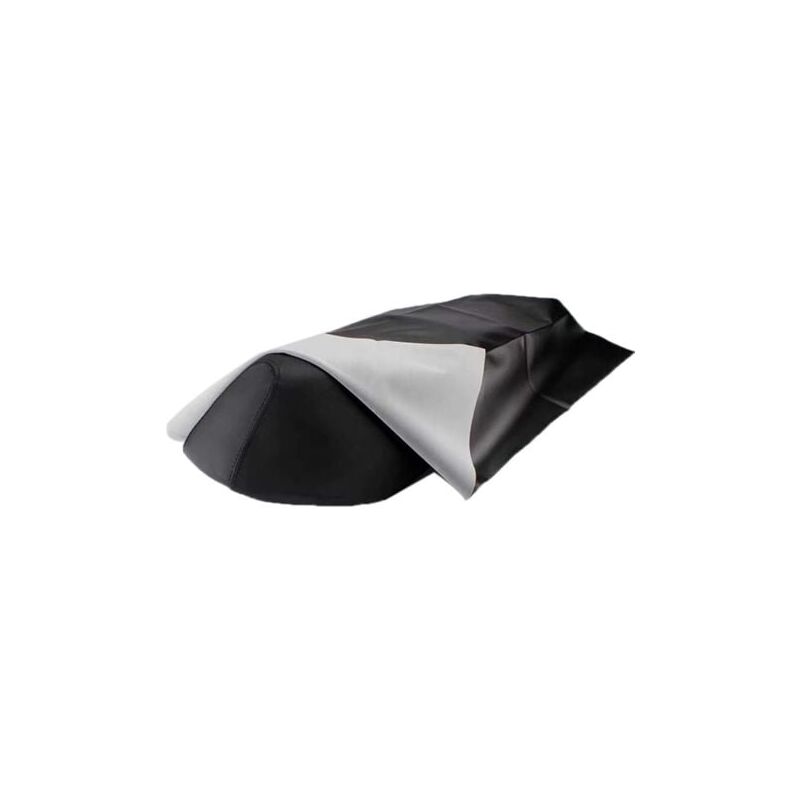 foto del prodotto 1 pezzo coprisella per moto in pelle nera coprisella per moto universale coprisella in pelle impermeabile e resistente all usura per la maggior parte