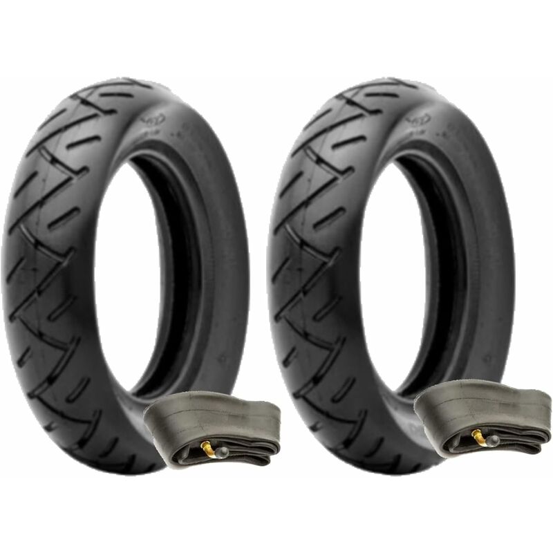 foto del prodotto 1 pneumatico 10 x 2,50 camera d aria ruota motorino scooter elettrico monopattino ricambio hoverboard 10 pollici ecovelo