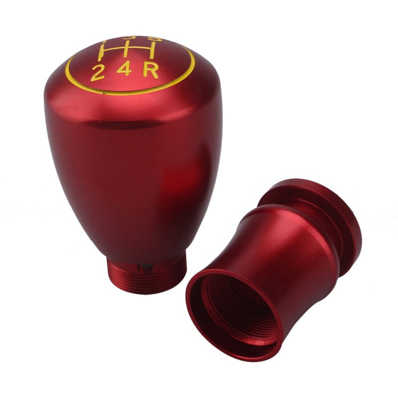 foto del prodotto 1 pomello del cambio gm automatico manuale a 5 velocit con cambio manuale in lega di alluminio colore rosso 