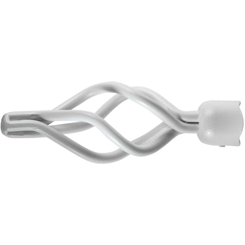 foto del prodotto 1 pomolo ciorciola bianco terminale per tubo diametro 20 mm